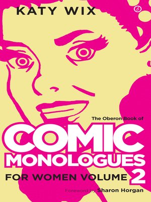 cover image of The Oberon Book of Comic Monologues for Women